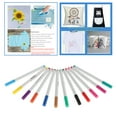 thumbnail image 4 of 12 Assorted Colors Pen Set Water Professional Vibrant for Rock Scrapbook T 1.0mm, 4 of 8