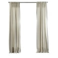 thumbnail image 5 of 3S BROTHERS Solid Linen Look Curtains Drapes Home Decorative Set of 2 Panels Linen Window Curtains Hanging Back Tap & Rod Pocket Nursery Room Bedroom Office - Cream 52"x84" Each, 5 of 7