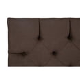 thumbnail image 3 of Box Base Cama King Size + Cabecera Capri Chocolate Dicasa  Bless, 3 of 8