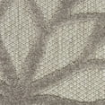 thumbnail image 2 of 2â€™ x 8â€™ Silver and Gray Indoor Outdoor Runner Rug, 2 of 5