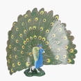 thumbnail image 4 of Peacock Toys, Simulation Peacock Model Educational Props Decorative Ornament Odorless  For Bird Lovers, 4 of 8