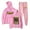 Pink, variant on CUCO Hitchhiker Tour Hoodie Pant 2 Piece Suit Winter Streetwear Pant 2 Piece Set