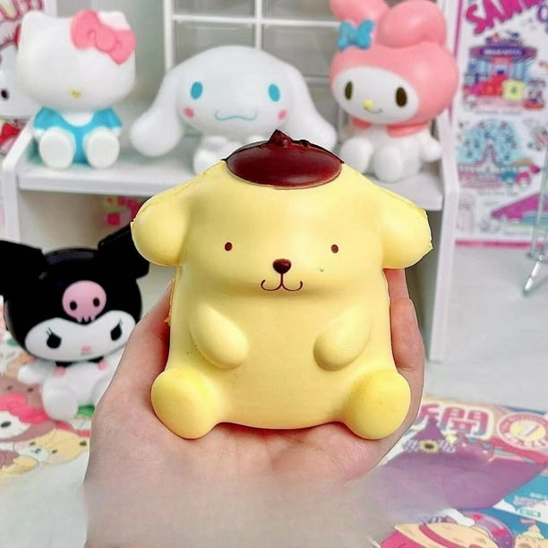 Juguetes de descompresión Sanrio Kawaii Kuromi Melody Cinnamoroll Squishies, alivio del estrés de elevación lenta, regalo para adultos, venta al por mayor