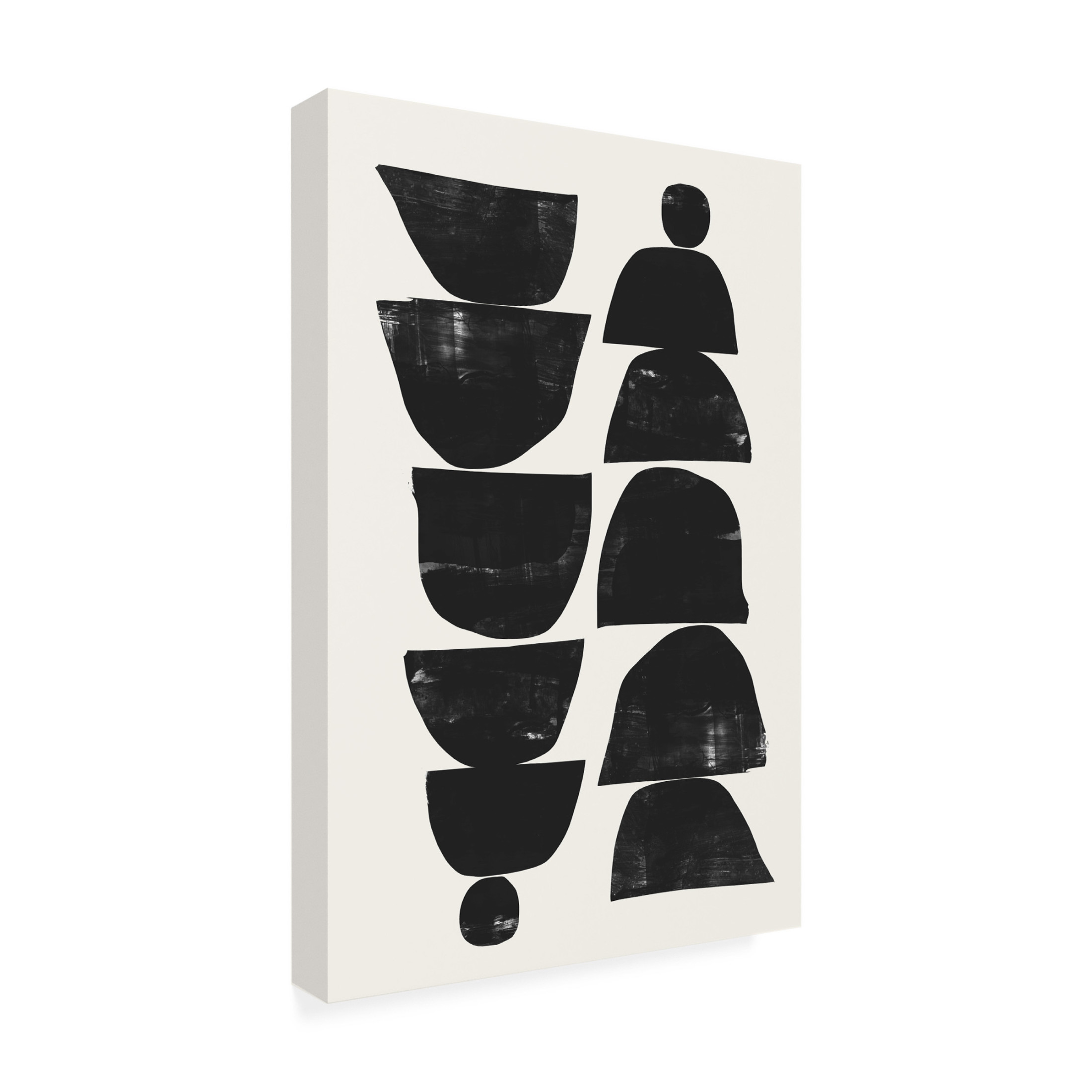 Trademark Fine Art Dan Hobday  Minimal Plant Canvas Wall Art