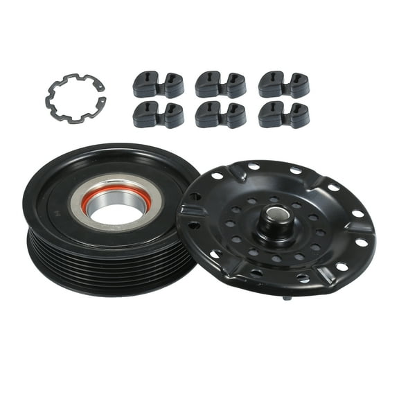 AC Compressor Clutch Set Replace for Toyota Corolla 2009-2010 A/C Clutch Repair Assembly Black
