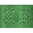 thumbnail image 1 of Ahgly Company Indoor Rectangle Persian Emerald Green Traditional Area Rugs, 2' x 3', 1 of 4