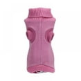 thumbnail image 4 of Overalls High Collar Pets Sweater Autumn Winter Dog Sweaters Knitted Coat, 4 of 7