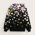 thumbnail image 4 of Chenglor Toddler Girl Hoodies 3t Kids Hoodies Girls 5t Long Sleeve Preppy Clothes Long Sleeve Printed Sweatshirt for Casual Wear and Outdoor, 4 of 5