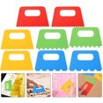 thumbnail image 2 of 8Pcs Paint Scraper Assorted Color Wide Scrapers for Drawing and Painting Children, 2 of 9