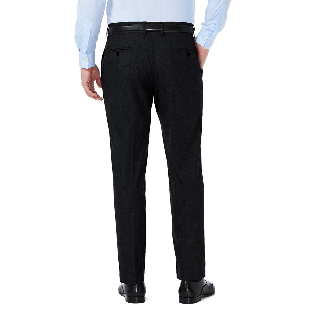 Men's J.M. Haggar Premium Tailored-Fit Stretch  Flat-Front Suit Pants Dark Brown - image 2 of 5