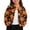 00&Black493, variant on Tiijoy Halloween Girls Pumpkin Cardigan Jacket Fall Winter Soft Sweater, Black, Sizes 1-8