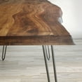 thumbnail image 5 of Jofran Nature's Edge Solid Wood 79" Modern Live Edge Dining Table, 5 of 7