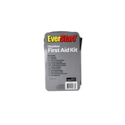 EverStart 82-Piece Glovebox First Aid Kit. 82 First Aid Pieces. Assembled Product Dimensions: 5in x 8in. Weight 1lb.