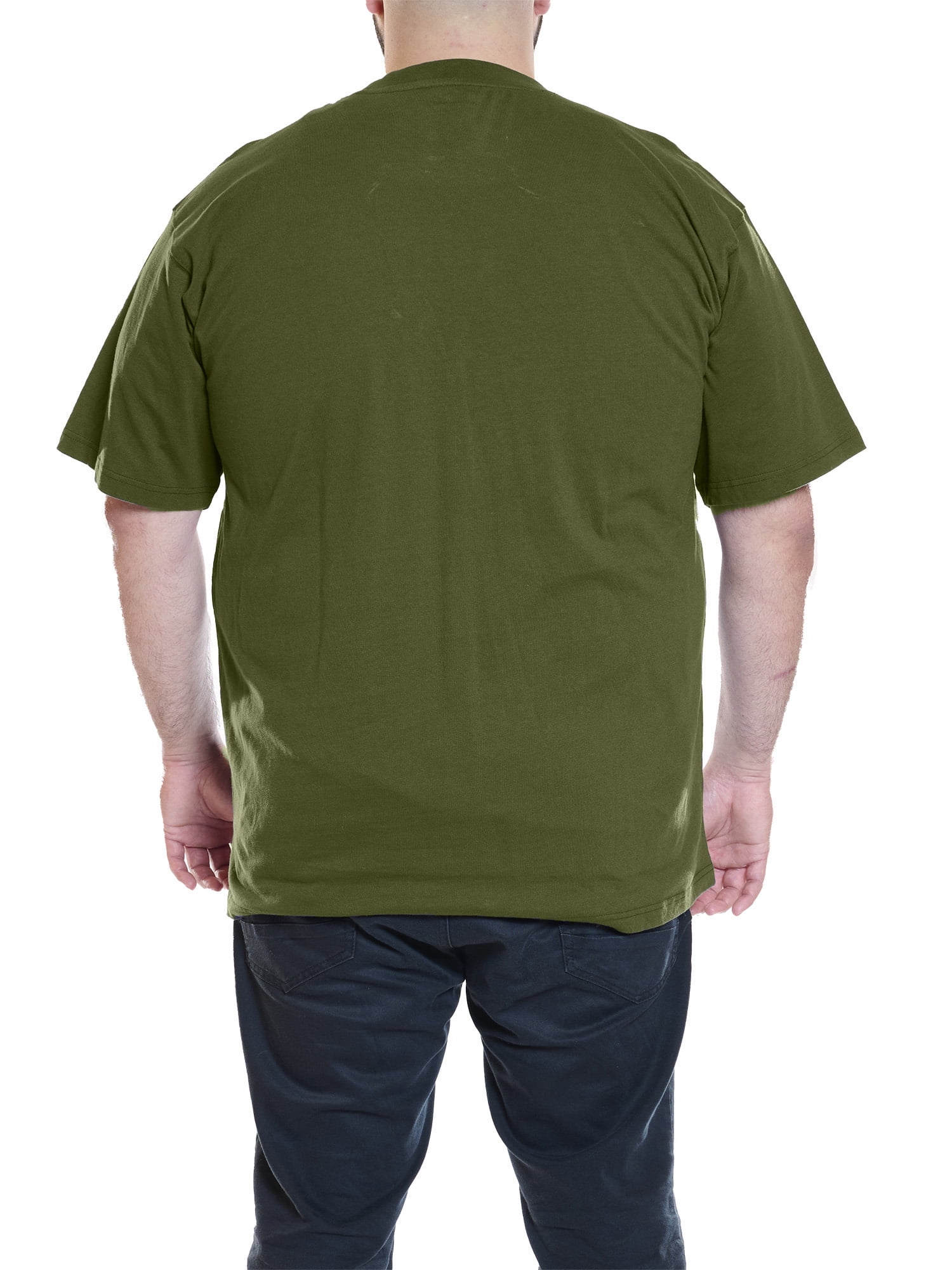 Wrangler Men’s Big and Tall Cotton Pocket T-Shirt, Sizes 1XL-6XL