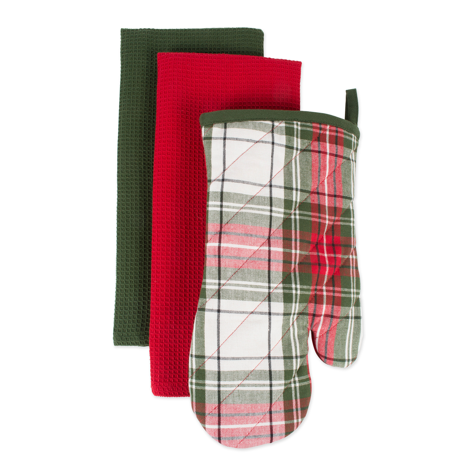 DII Cabin Christmas Gift Set (Oven Mitt and Dishtowel)