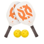 Onix Recruit Pickleball Starter Set Includes 2 Paddles and 2 Pickleballs For All Ages and Skill Levels to Learn to Play