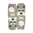 thumbnail image 3 of Wrapables® Novelty Animal Print Crew Socks (Set of 5), Adorable Puppy Face, 3 of 4