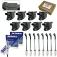 thumbnail image 1 of Set of 8 GM-OEM 12619161/12570616 Blemished Ignition Coils + 8 ACD-OEM 41-962 Double Platinum Spark Plugs + Herlux (7mm) Spark Plug Wires Set + HS, 1 of 9