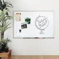 thumbnail image 5 of Magnetic Whiteboard 48" x 72", Large Dry Erase Board with Silver Aluminum Frame, Wall Mounted White Board for Office, Classroom & Conference Room, 6' x 4', 5 of 7