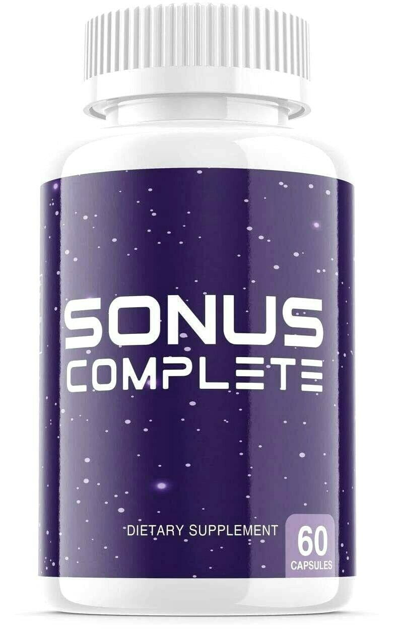 BRAND NEW Sonus Complete Tinnitus Relief Supplement, 1Bottle 60