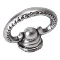 thumbnail image 1 of Hickory Hardware P3476-ST Manor House Silver Stone Cabinet Mock Key, 1 of 1