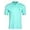 Mint, variant on Chaps Men's Polo Shirt - Classic Fit Short Sleeve 2-Button Double Knit Cotton Polo Shirt (S-XL)