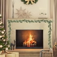thumbnail image 2 of C Simulation Rattan Christmas Tree Pendant With Realistic Green Leaves, Flexible Pvc, Easy Installation And Plastic Material For Home Decoration, Holiday Festivities And Wall Hanging, 2 of 6