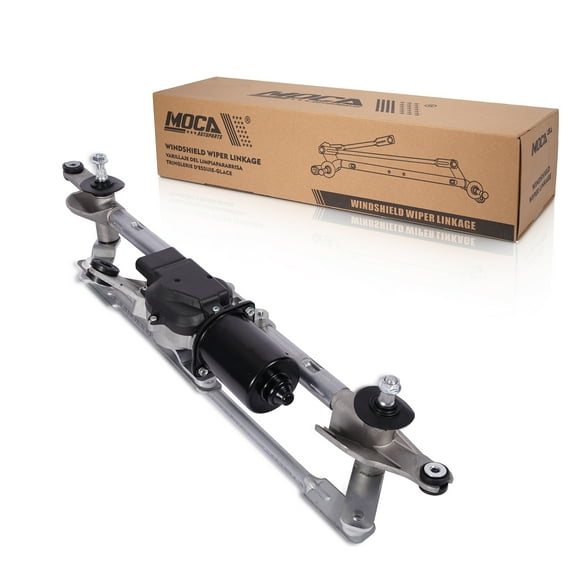 MOCA AUTOPARTS 602-211AS Front Windshield Wiper Linkage & Motor Assembly Fit for 2010-2017 Chevrolet Equinox & 2010-2017 GMC Terrain