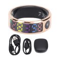 thumbnail image 2 of Bague Intelligente de Santé, Bague Intelligente Dorée Traqueur de Mise en Forme en Acier Inoxydable avec Application pour Femmes pour Cyclisme Type 8,Type 9,Type 10,Type 11,Type 12, 2 of 7