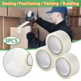 thumbnail image 1 of LSLJS 3PC Curing Tape Tape Masking Tape for Curing for Fixing Width 50mm * Length 25M, Small Colored Paper, 1 of 3