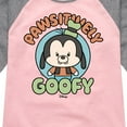 thumbnail image 3 of Disney - Pawsitively Goofy - Toddler & Youth Girls Raglan Graphic T-Shirt, 3 of 5