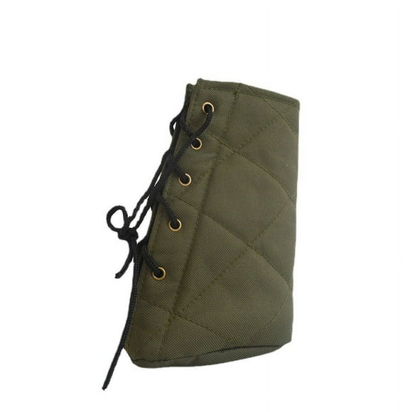 Outdoor hunting gear protector, tied back cushioning sheath