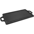 thumbnail image 3 of Coghlan's Double-Sided Cast-Iron Griddle - 18" X 9" - Heavy duty and pre-seasoned, for camping and indoor use, 3 of 5