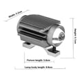 thumbnail image 3 of Faros Auxiliares Led Blanco Amarillo Estrobo Para Carro Moto, 3 of 8