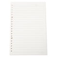thumbnail image 1 of Miangastore 150 Pcs Detachable Notebook Inner Paper Replacements Premium Loose-leaf Refills, 1 of 8