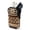 Aztec Print Brown Beige, variant on SEANATIVE Double Compartment Eyeglasses Case Shockproof Glasses Case Anti-Scratch Lightweight Sunglasses Pouch Portable Eyewear Storage Pouch with Zipper, Koi Fish Print Gold Black