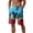Z166-Blue, variant on XINPING 6x Swim Trunks for Men Big and Tall Casual Retro Floral Swim Trunks Quick-Dry Beach Swimming Shorts with Pockets Upf 50 Sun Protection Mens Summer Clothes