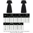 thumbnail image 2 of CNKOO Women Slim Fit Pumping Solid Color Boho Style Slim Fit Puff Sleeve Bodycon Dress, 2 of 9