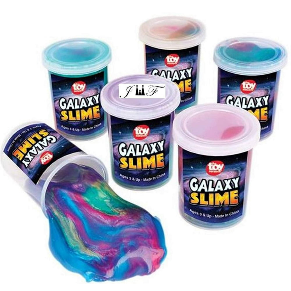Galaxy Slime Slime Mud Holographic 6 Pack Colorful Sludge Great Toy for...