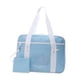 thumbnail image 1 of Bolso de hombro para niñas, bolso de viaje, bolso de compras con costuras exquisitas y forma de corazón. Azul, 1 of 3