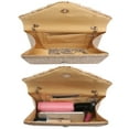 thumbnail image 5 of Dasein Women's Evening Bag Pleated Envelope Clutch Handbag Wedding Party Bridal Purse, 5 of 7