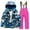 Hot Pink, variant on breaise Kids Ski Jacket Pants Set Winter Snowboarding Coats Snowsuits Girls Boys Snow Suits Thermal Ski 2 Piece Sets