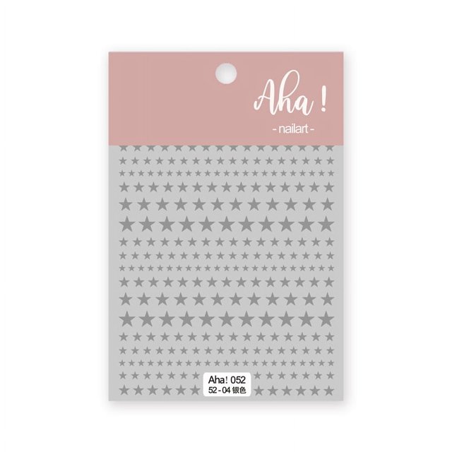 1 unidad Y2K Satr Nail Art pegatina pentagrama/estrellas cruzadas diseño de uñas autoadhesivo para mujeres niñas decoración de manicura de lujo 8*10cm #