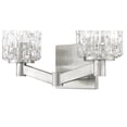 thumbnail image 7 of Z-Lite Aubrey 2 Light Clear Glass Steel Vanity Light in Chrome, 7 of 7