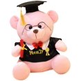 thumbnail image 2 of Graduation Teddy Bear Plush Doll Stuffed Animal Bear with Doctoral Hat for Graduation Gift Decoration, 2 of 8