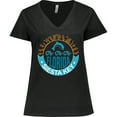 thumbnail image 3 of Inktastic Siesta Key Florida Beach Vacation Women's Plus Size V-Neck T-Shirt, 3 of 5