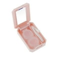 thumbnail image 2 of Unique Bargains 1 Set Contact Lens Case Contact Lens Container Contact Lens Carrier Simple Style 1.77"x2.48"x0.79" Light Pink, 2 of 5