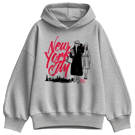 The Devil Wears Prada - New York City - Women's Oversized Fleece Hoodie Sweatshirt