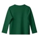 thumbnail image 5 of Blusas y camisas de manga corta con cuello redondo para verano y primavera, moda para niños pequeños, blusa lisa con cuello redondo y manga 3/4 para mujer, blusa de poliéster para niños, 5 of 5