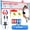 Red, variant on Patiassy 32/26/20FT Adjustable Height & Width Portable Volleyball Net Set with Rust-Resistant Steel Poles, Scoreboard, Ball & Carry Bag for Backyard